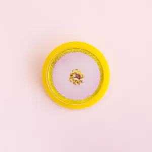 Tatty Devine X Helen Chadwick Wreaths To Pleasure Brooch Yellow