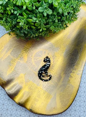 The Black Cat Brooch