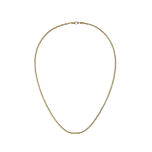 Tide Mesh Necklace Gold 2.8