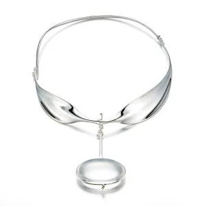 Torun Rock Crystal Pendant Necklace