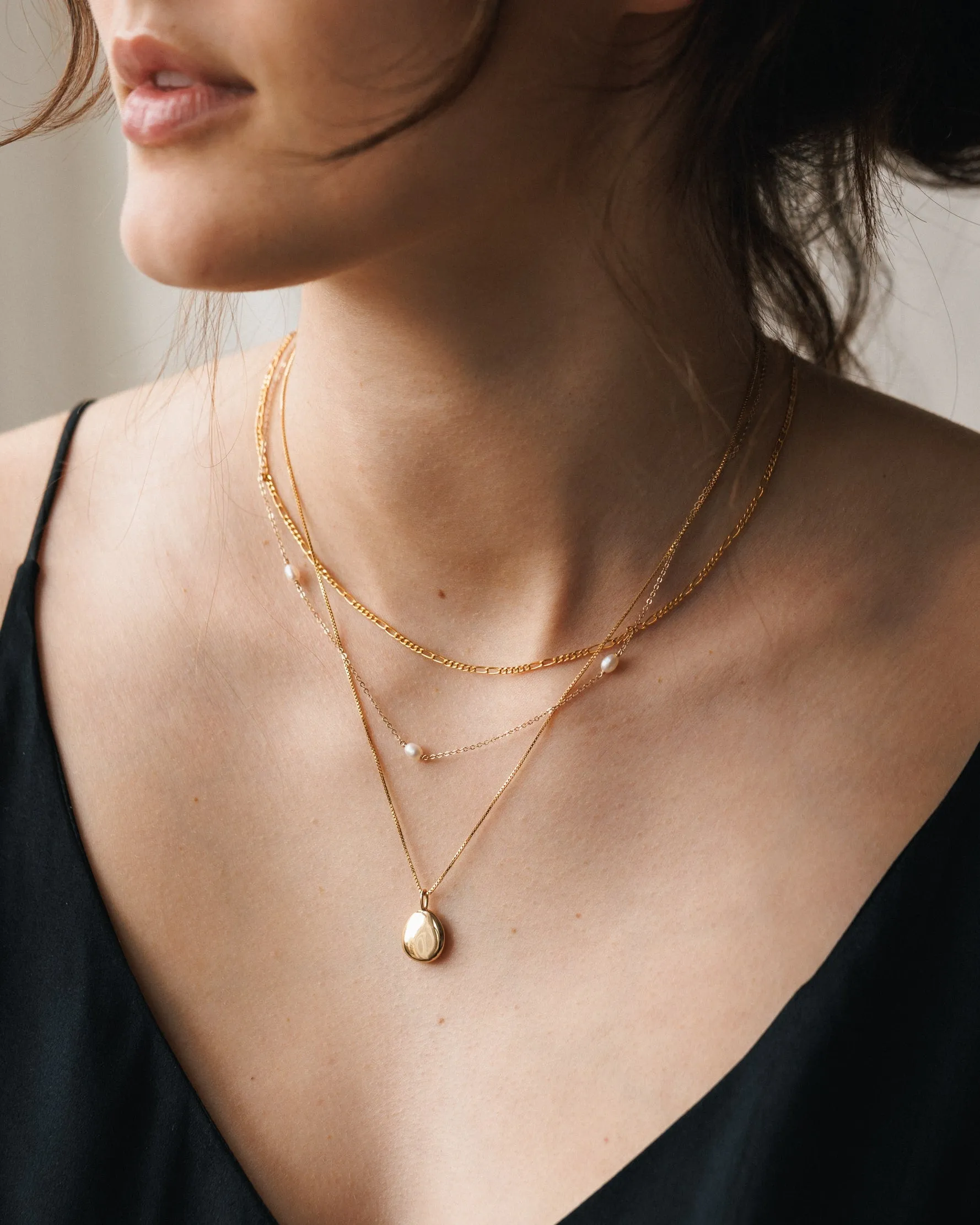 Trinity Pearl Necklace