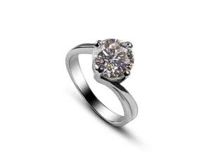 TWISTED SPARKLE RING
