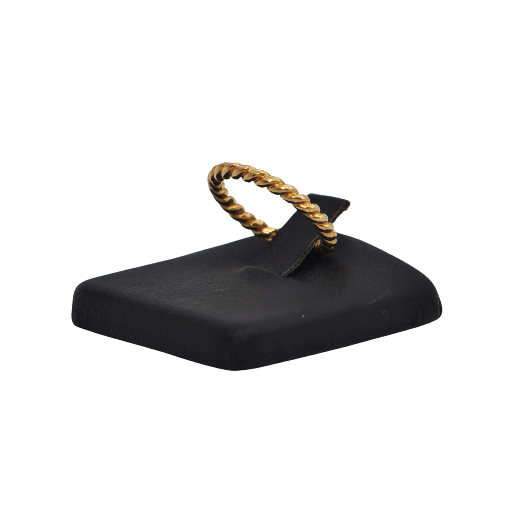 Vintage 18k Yellow Gold Twisted Cable  Band Ring