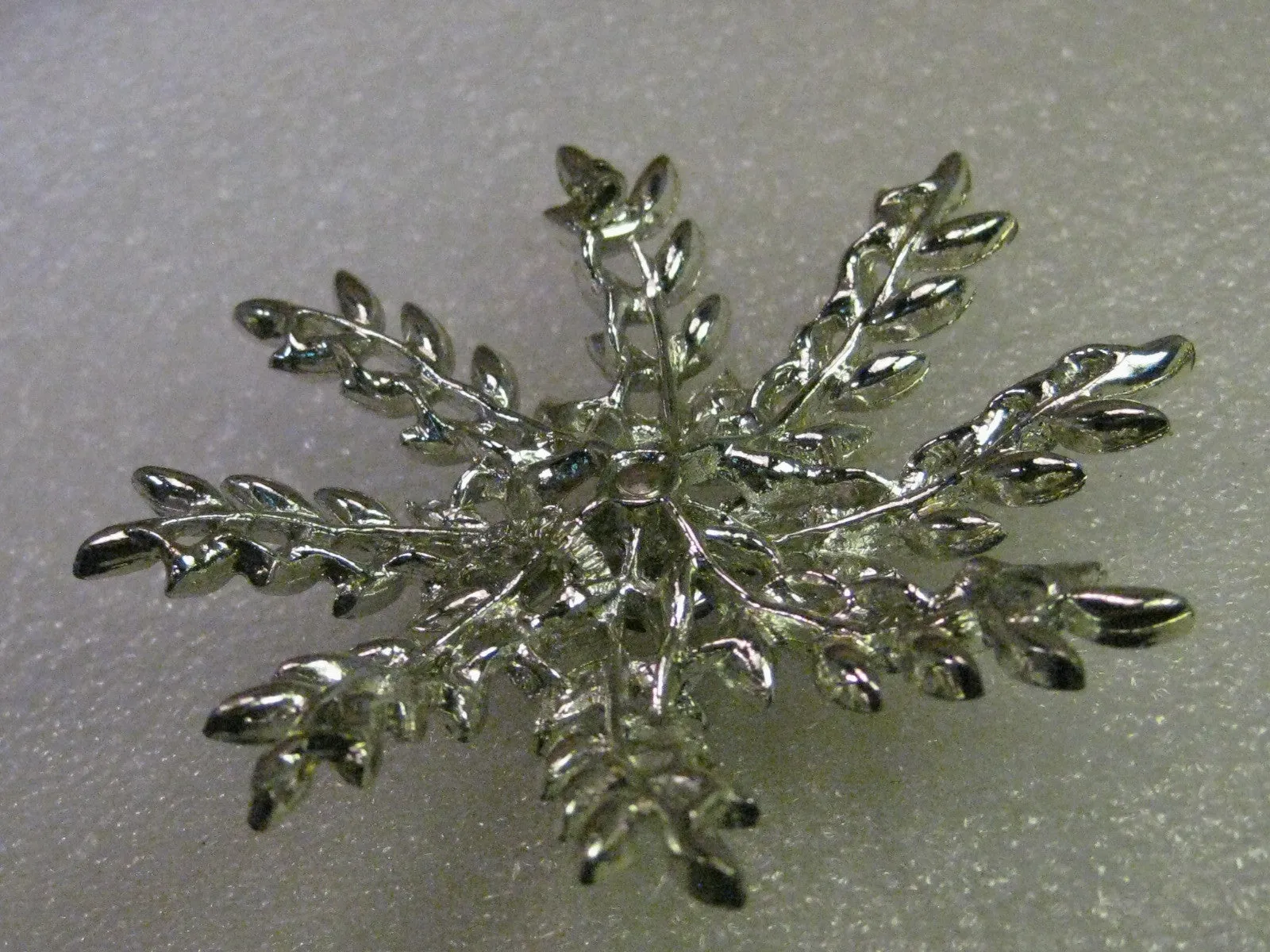 Vintage Rhinestone Floral Brooch, Sarah Coventry, Silvertone, Domed, Estate Vintage Jewelry